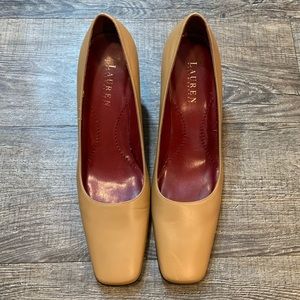 Vintage LAUREN Ralph Lauren 3” Square Toe Heel